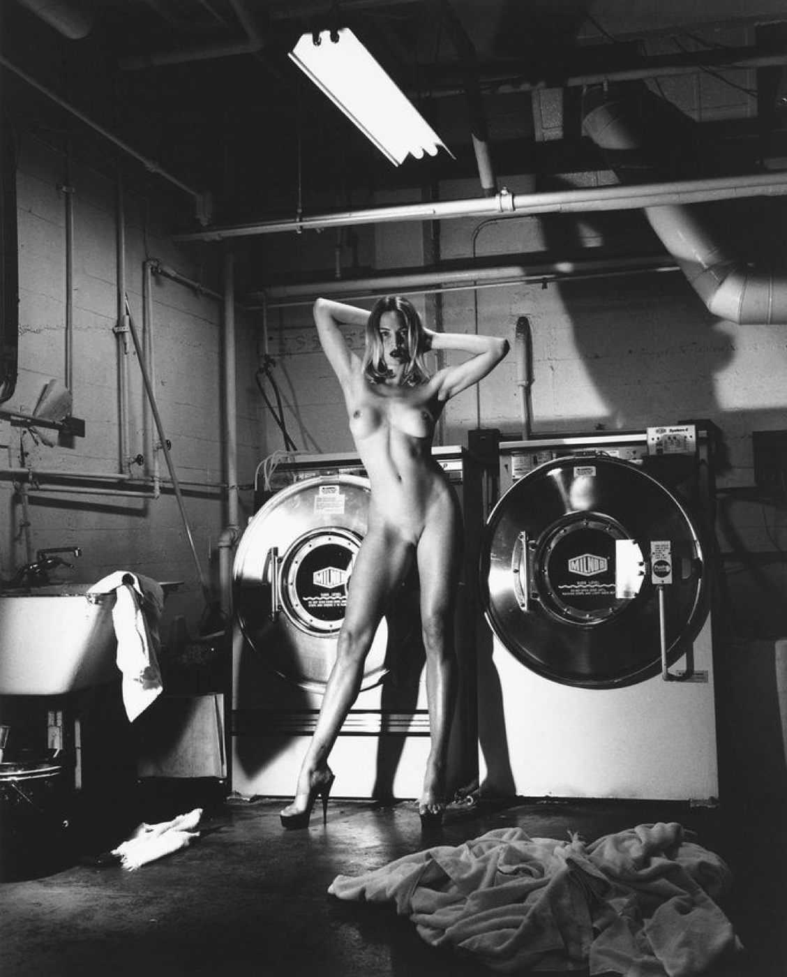 Helmut Newton Domestic Nude