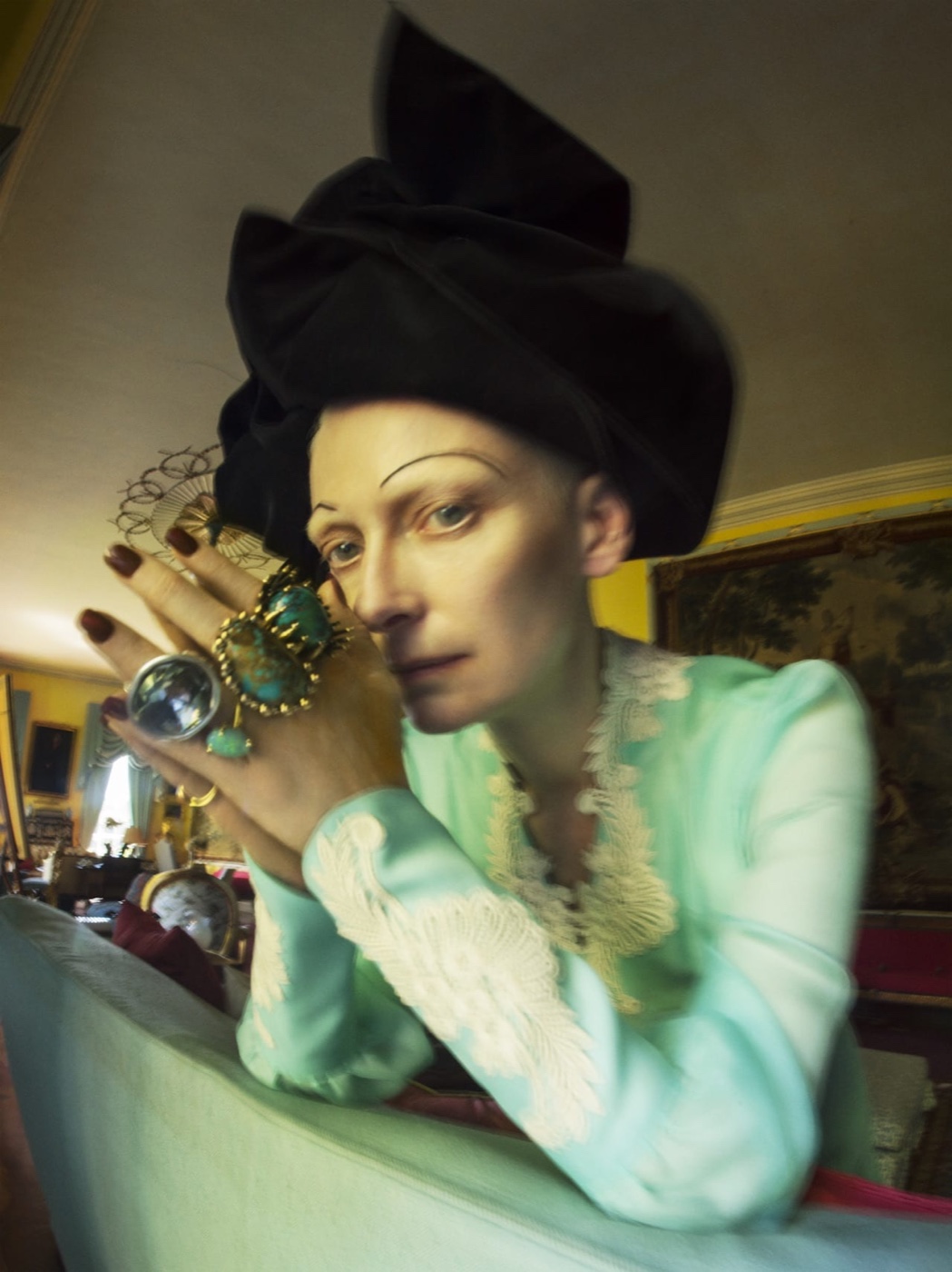 Tilda Swinton at Renishaw Hall
