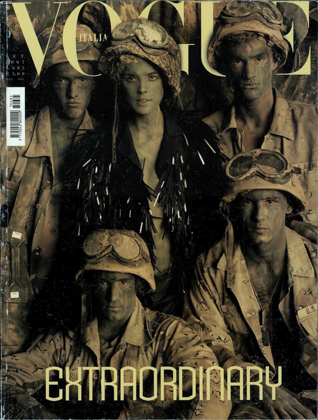 Make Love Not War Vogue Italia 2007