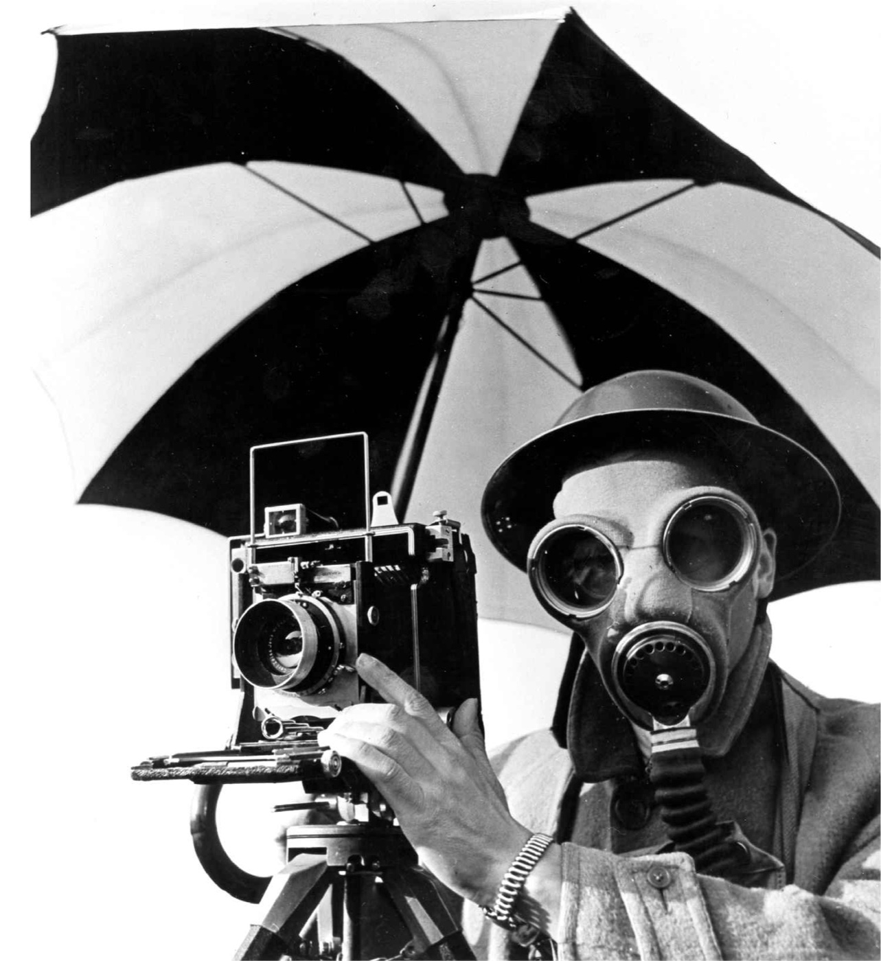 Lee Miller dressed for war
