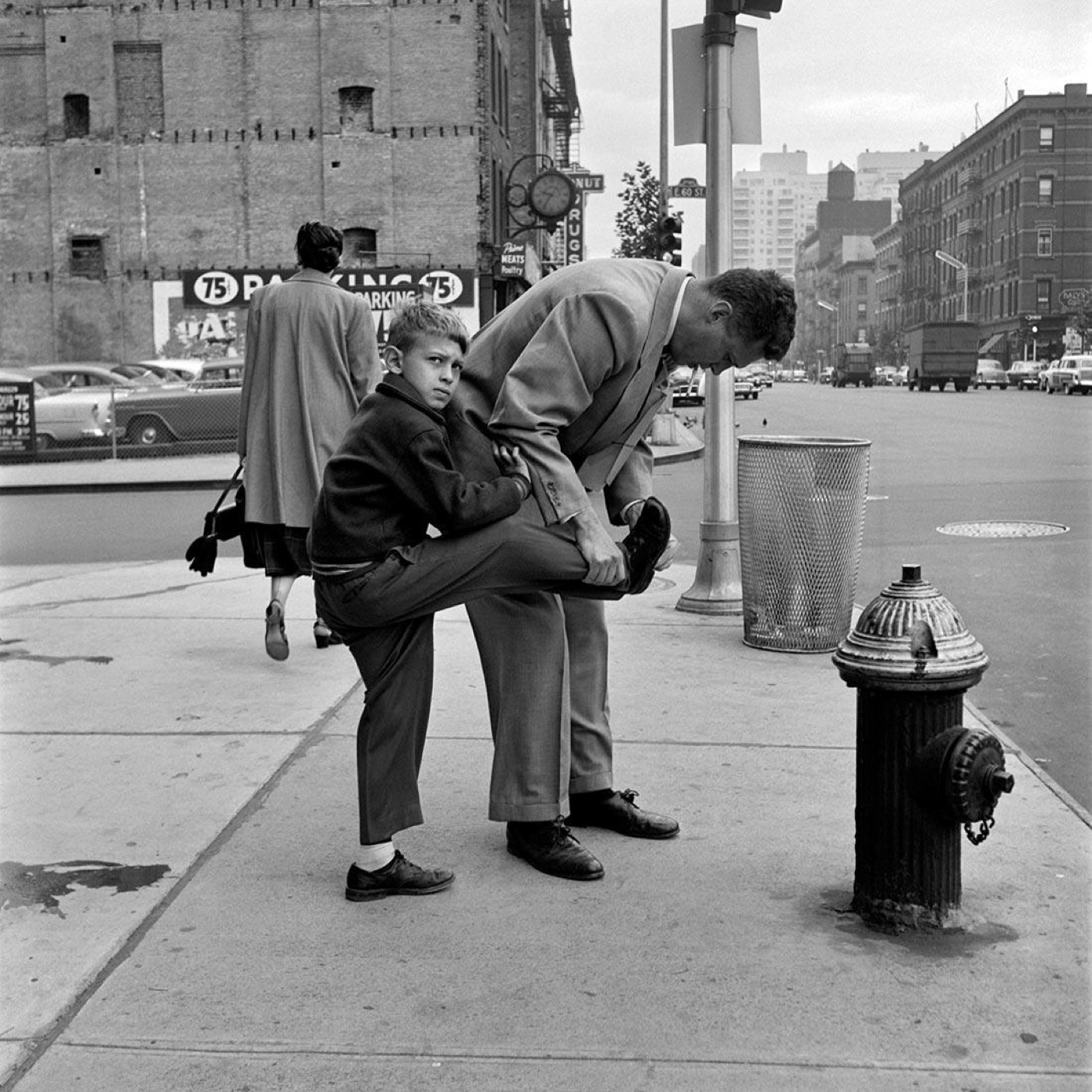 Vivian Maier street 1956