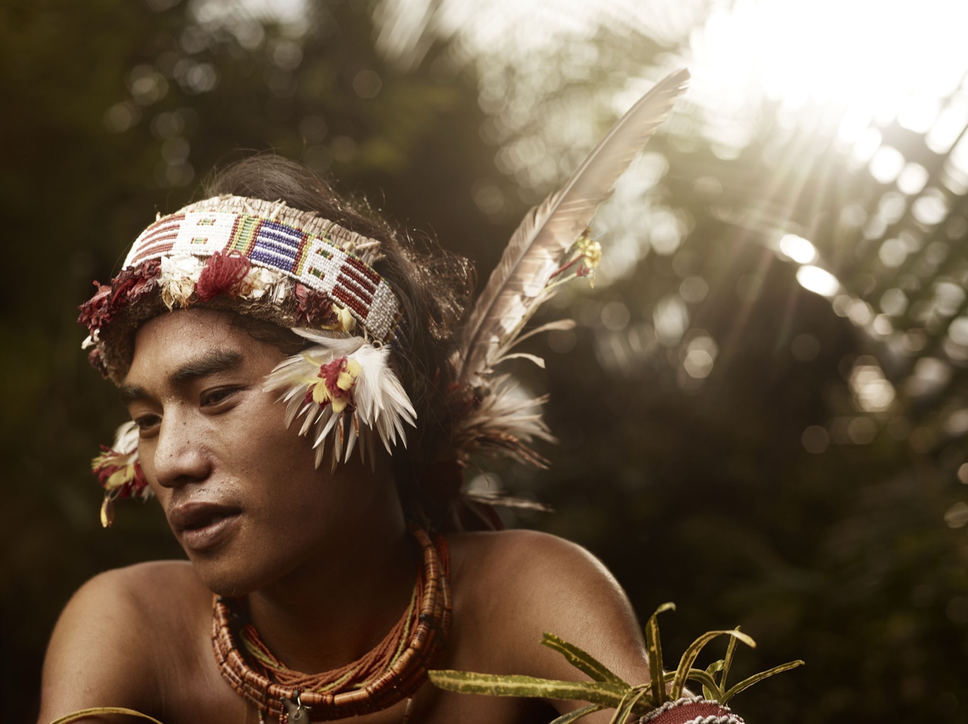 Joey L Mentawai tribe portrait